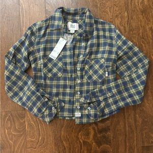 BDG cropped flannel.